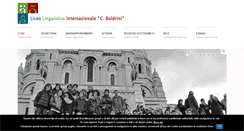 Desktop Screenshot of linguisticointernazionale.it